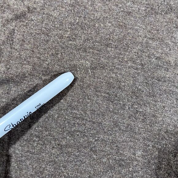 PrAna Long Sleeve Brown Polo Shirt Chest Pocket Men's Size Large - Picture 11 of 11